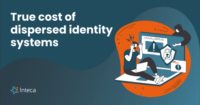 Illustration of the risks and challenges associated with dispersed IAM systems