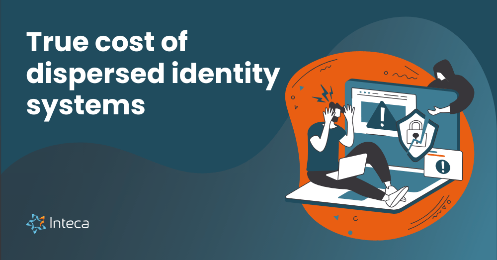 Illustration of the risks and challenges associated with dispersed IAM systems