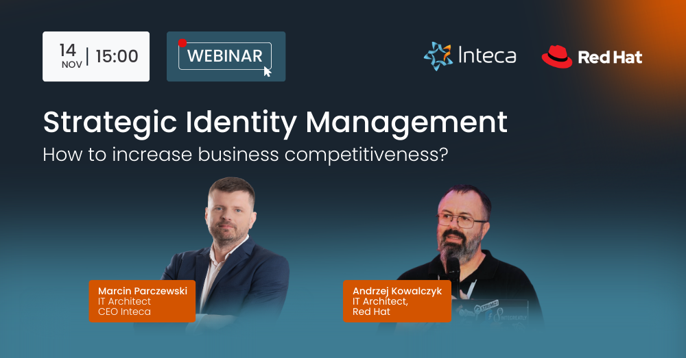 Webinar - Keycloak Strategicznie 3 » Inteca